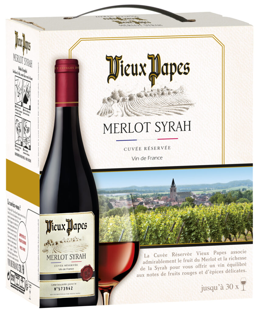 BIB3L ROUGE MERLOT SYRAH VIEUX PAPES CEPAGES (1)